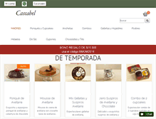 Tablet Screenshot of cascabel.com